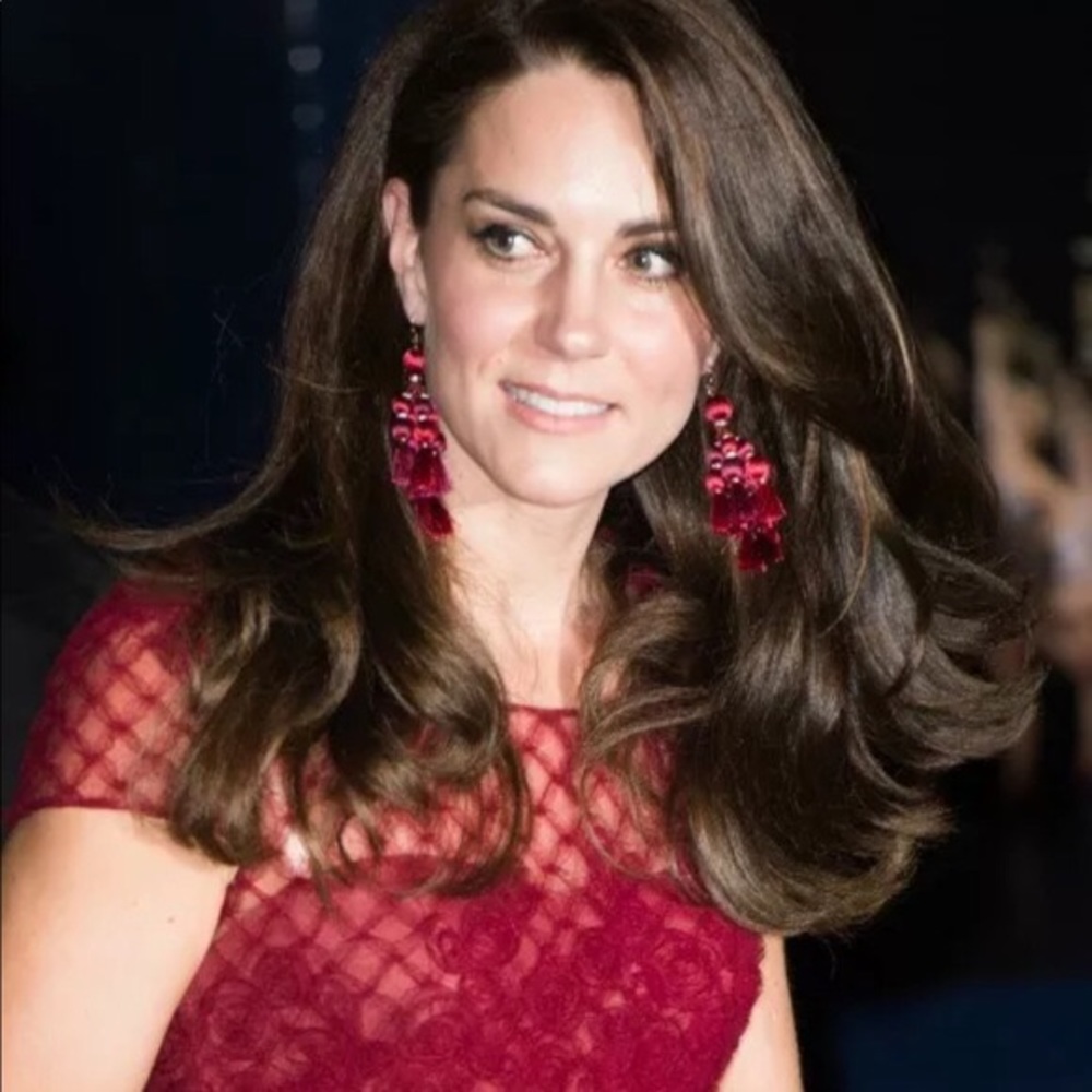 Kate Spade Pretty Poms Tassel Statement Earrings - Picture 5 of 5